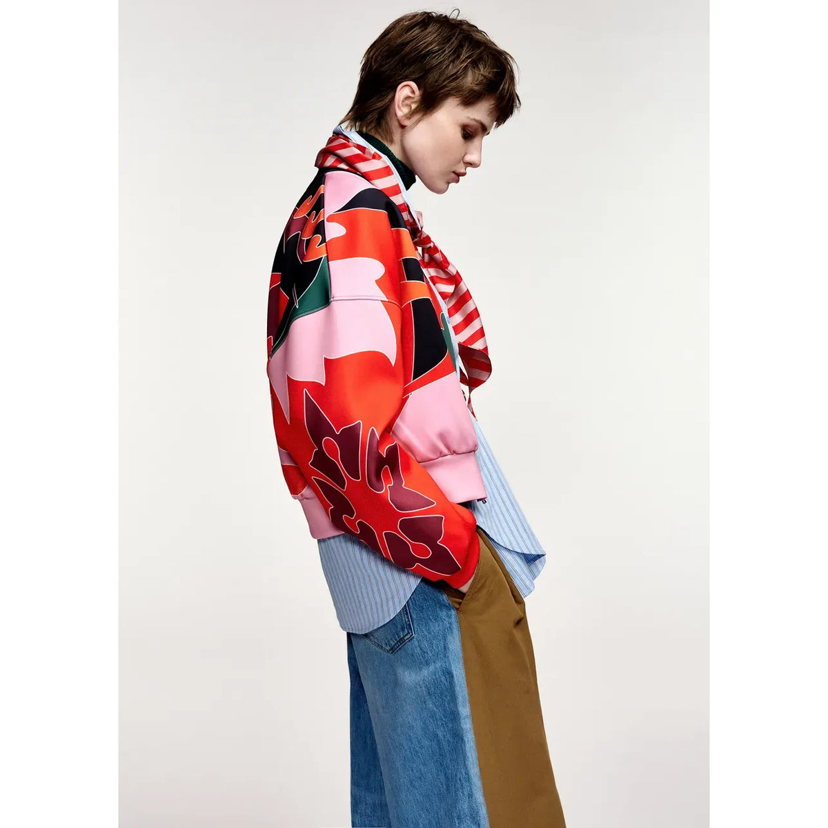 Essentiel Antwerp Kiva Print Bomber