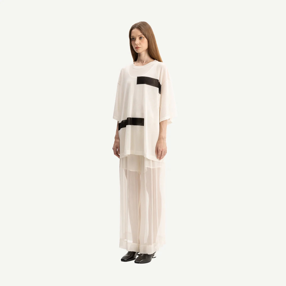 Bone & Arrow Dyno Top - White/Black
