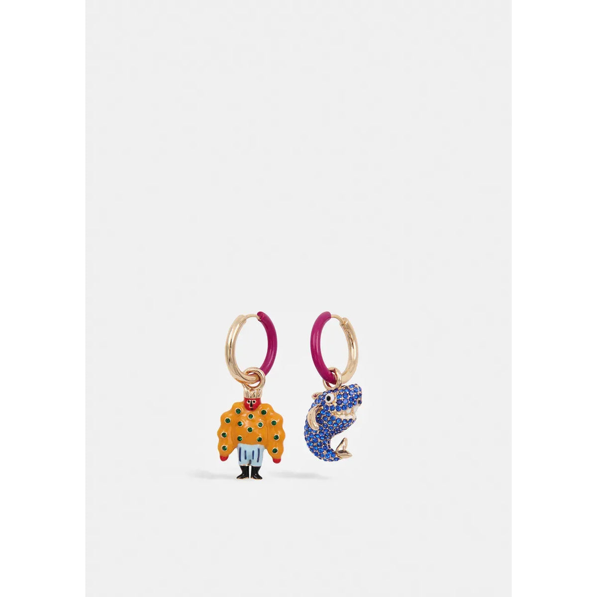 Essentiel Antwerp Kode Earrings with Charms