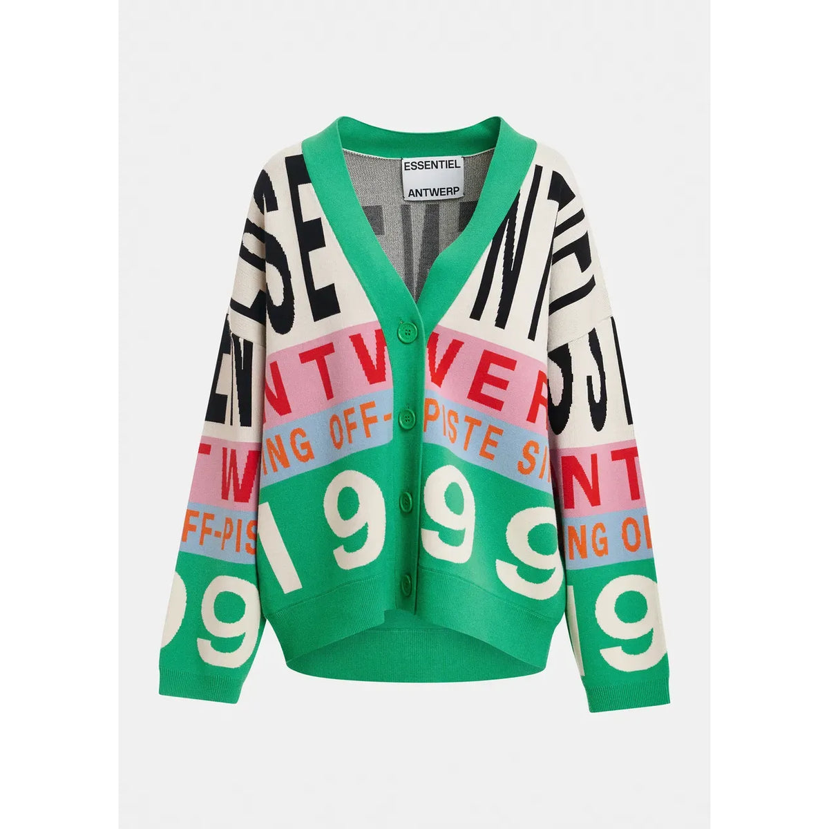 Essentiel Antwerp Kreezer Jacquard Knit Jacket