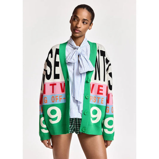 Essentiel Antwerp Kreezer Jacquard Knit Jacket