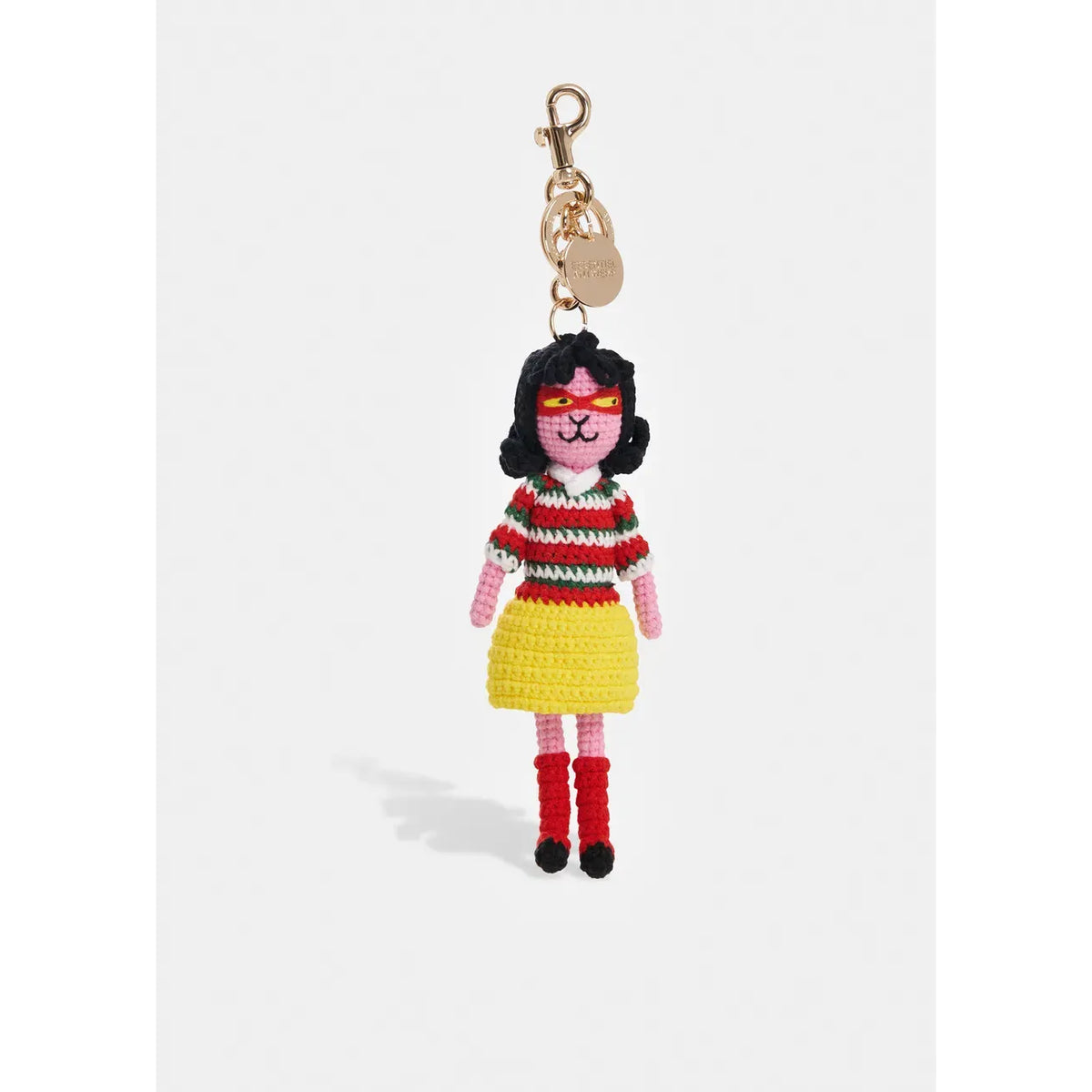 Essentiel Antwerp Kurby Braided Cat Keyhanger