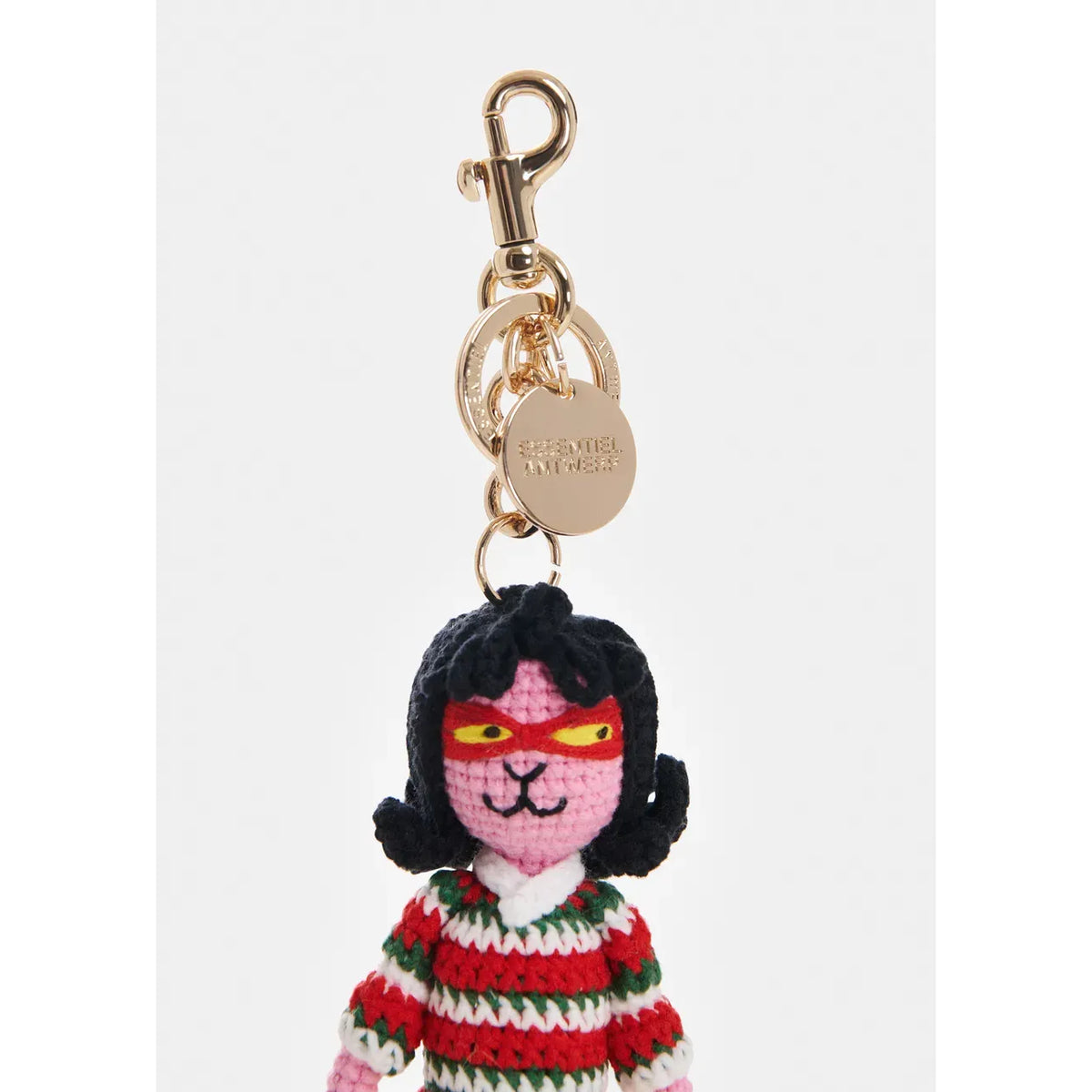 Essentiel Antwerp Kurby Braided Cat Keyhanger