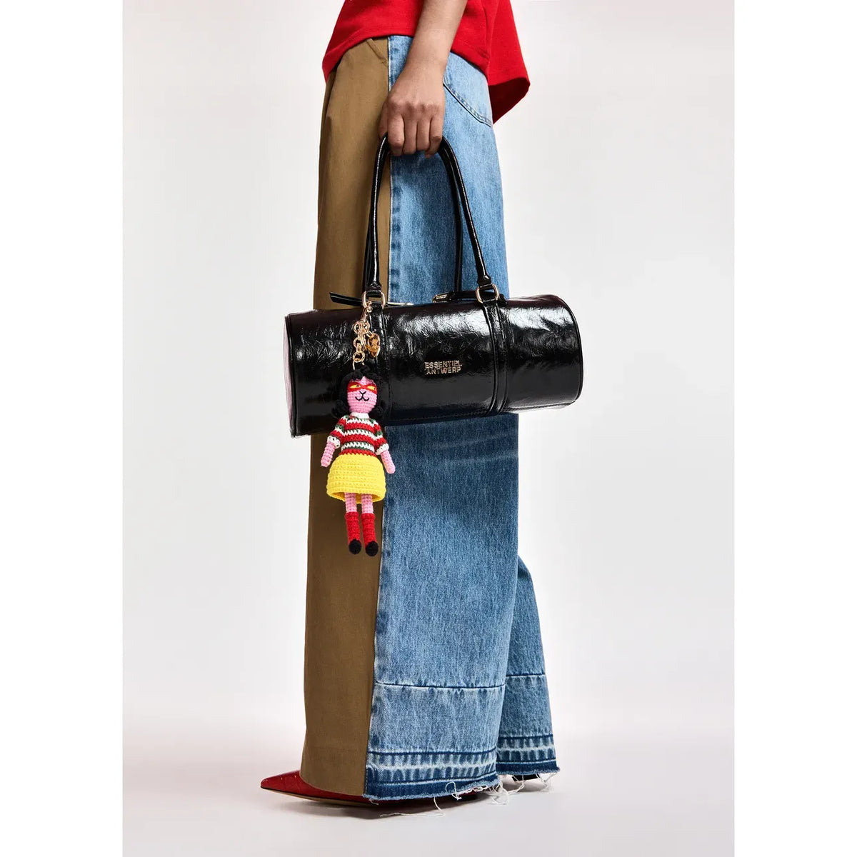 Essentiel Antwerp Kurby Braided Cat Keyhanger