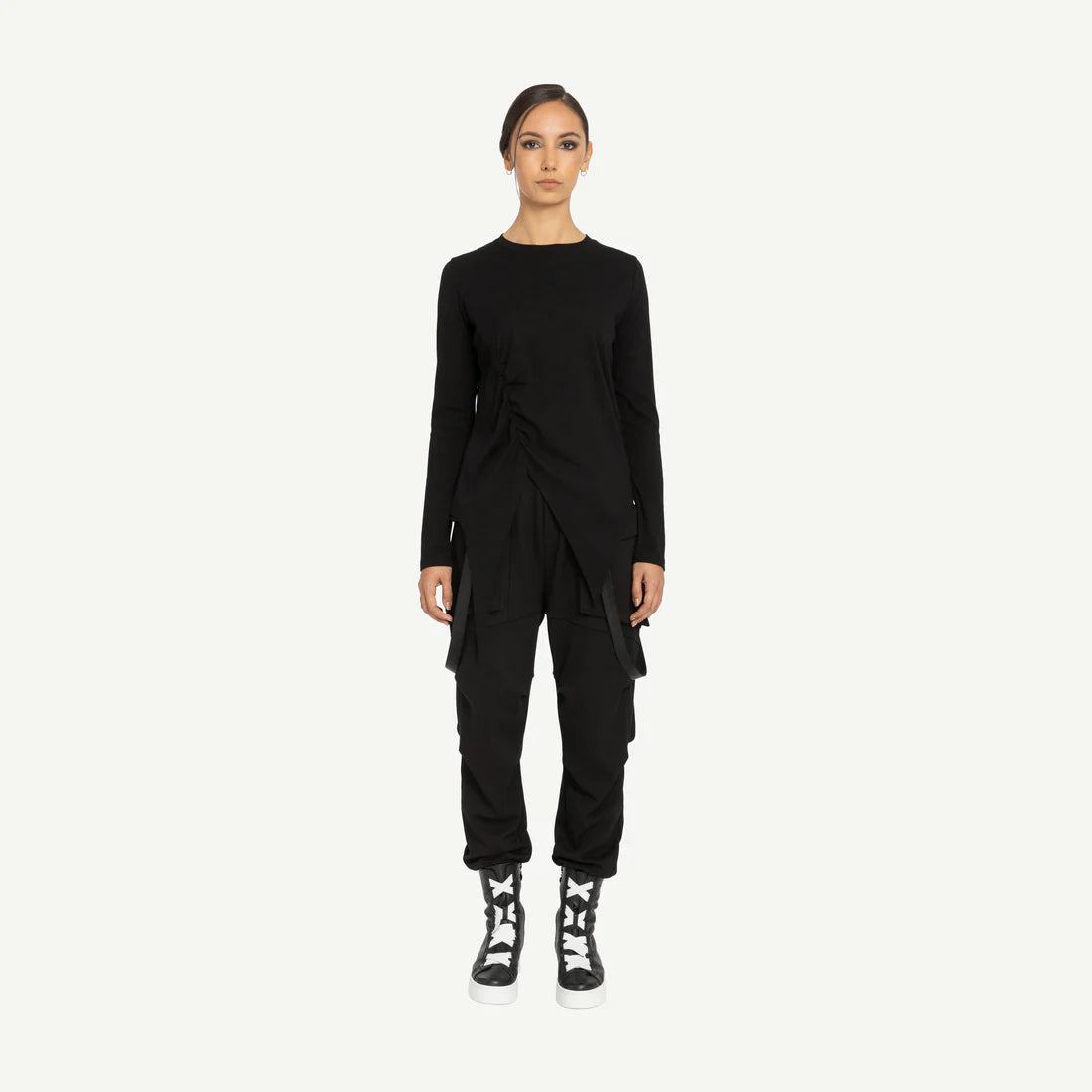 Bone & Arrow Oren Top - Black