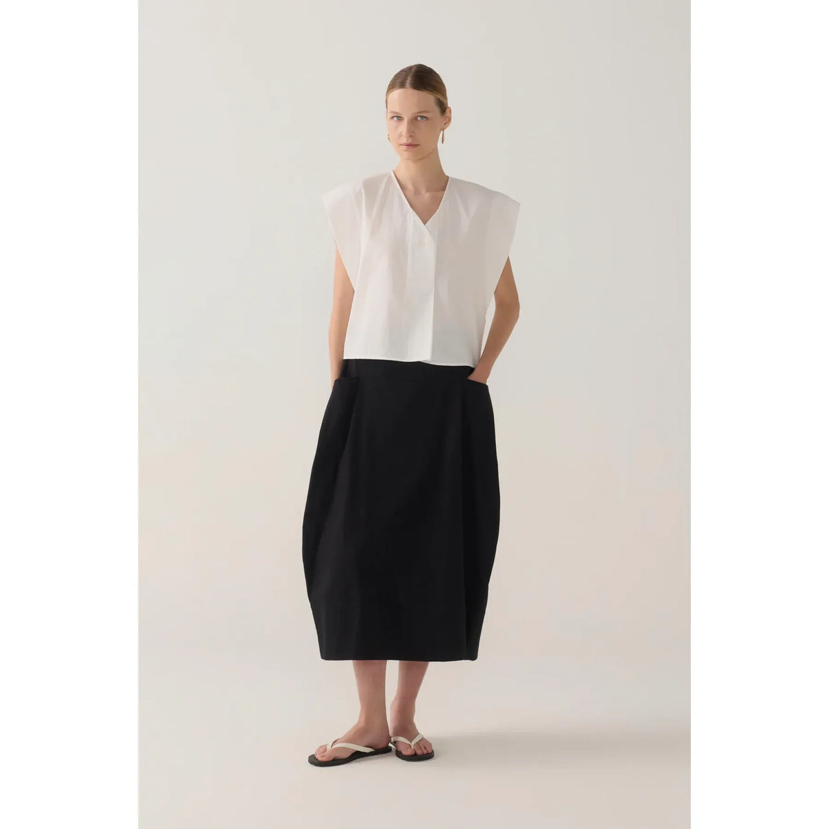 Foemina Lark Top - White
