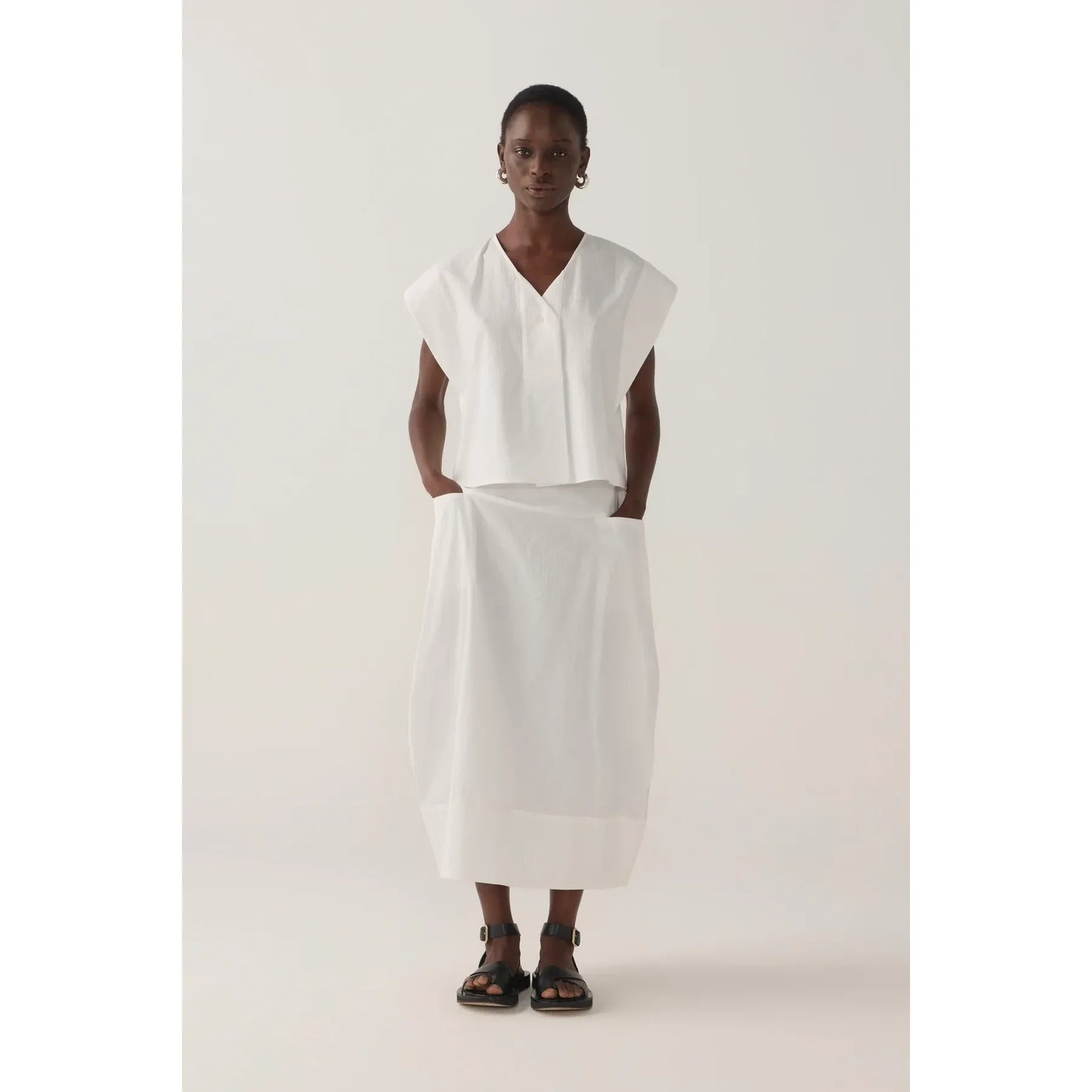 Foemina Lark Top - White