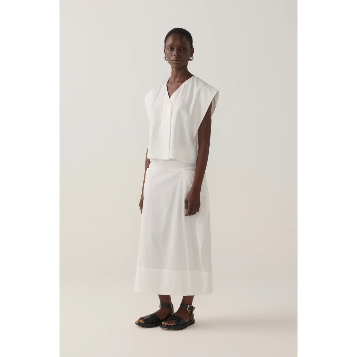 Foemina Lark Top - White