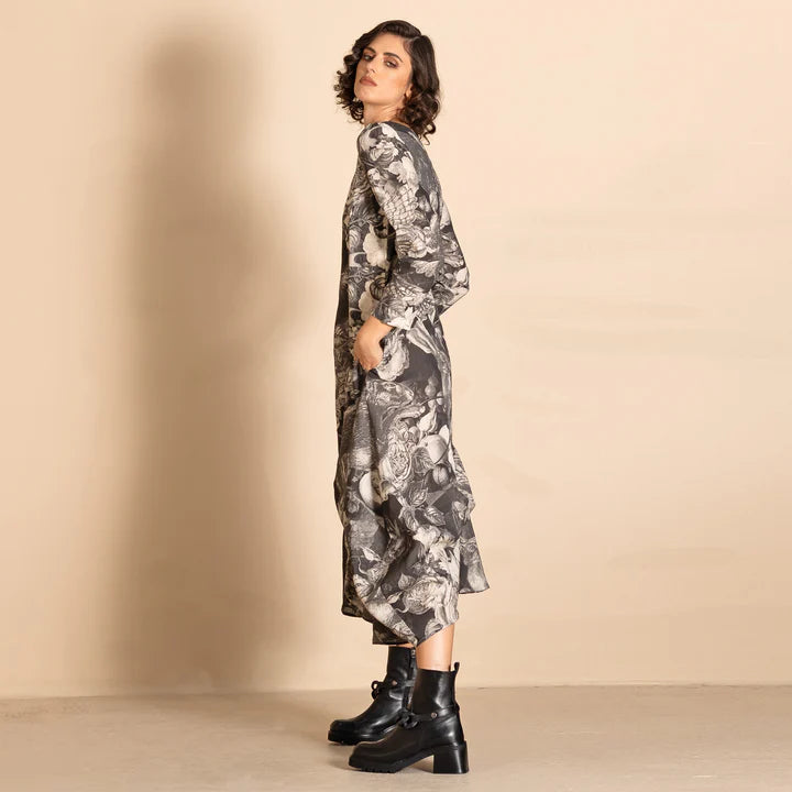 Megan Salmon Origami Romance Dress - Wonderland