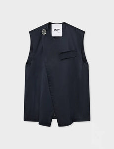Day Birger et Mikkelsen Marlin Waistcoat - High Shine Black
