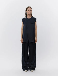 Day Birger et Mikkelsen Marlin Waistcoat - High Shine Black