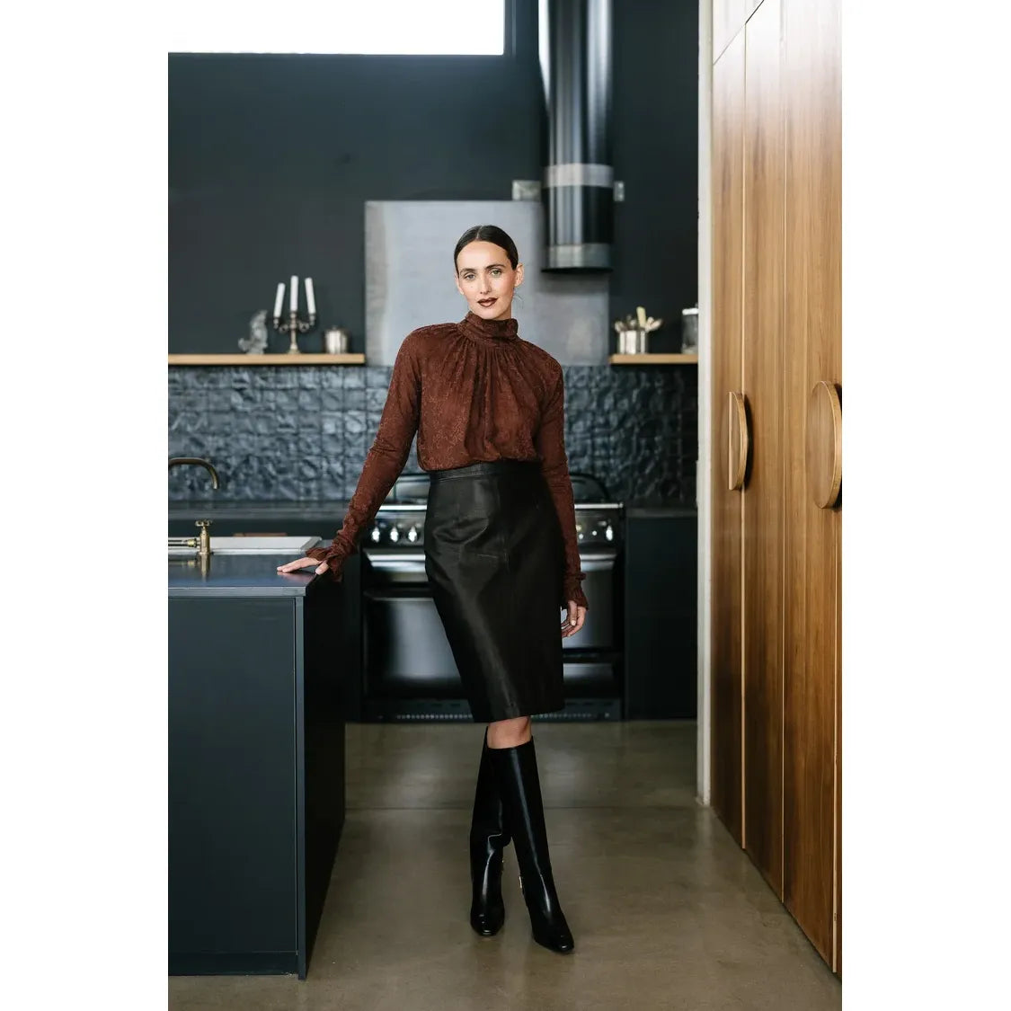 M.A Dainty Dryer Skirt - Black