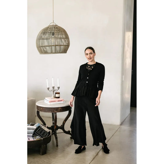 M.A Dainty Etna Cardi - Black