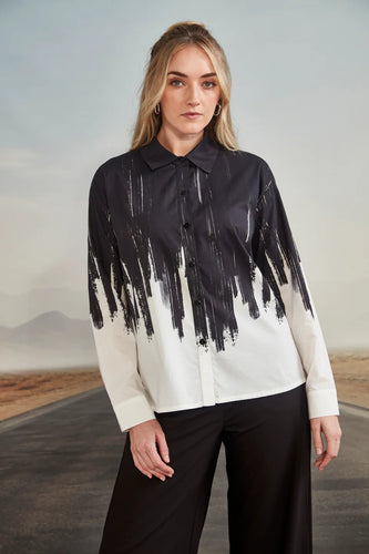 Verge Mellow Shirt - Black Print