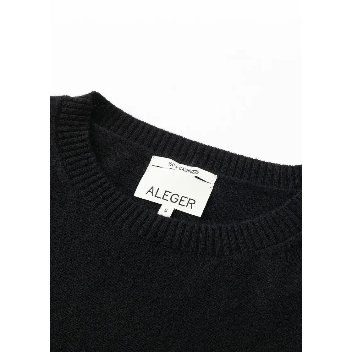 ALEGER Cashmere Longline Tank 345 - Black