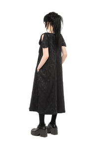 Nom*D Maidens Dress - Black Leaf