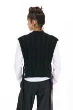 Nom*d Cable-Tie Warmer Vest - Black