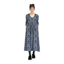 Nom*d Flaneuse Dress - Anaglypta Blue Print