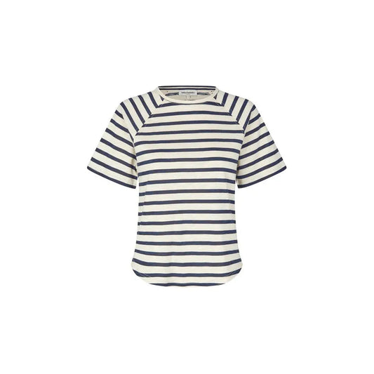 Lolly's Laundry Liz T-Shirt - Navy/White Stripe