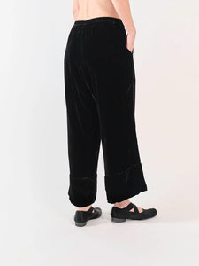 Label Label Velvet Leeton Pant - Black