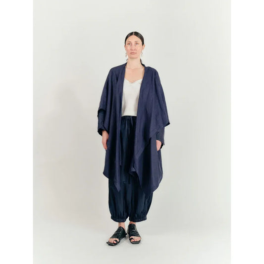 Label Label Akita Coat - Navy