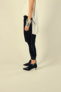 Label Label Velvet Bargo Pant - Black