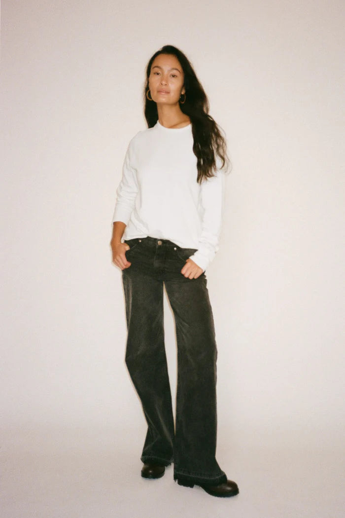 Rabens Saloner Nemi Top - White