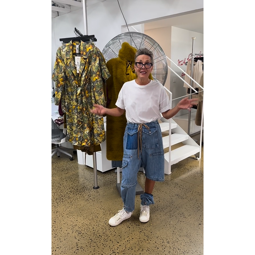 M.A Dainty Trucker Jean - Blue Denim