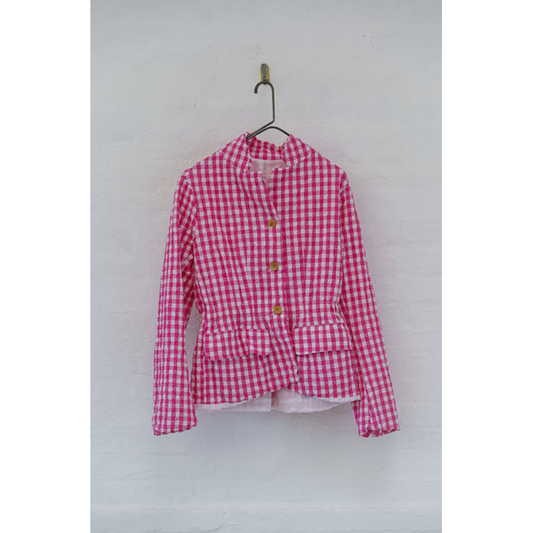 Hannoh + Wessel Jesse Jacket - Azalea Check