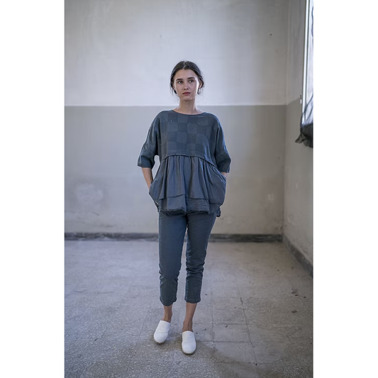 Hannoh + Wessel Theresa Top - Zinc