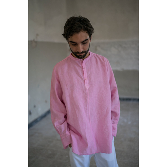 Hannoh + Wessel Sebastion Men's Shirt - Pink