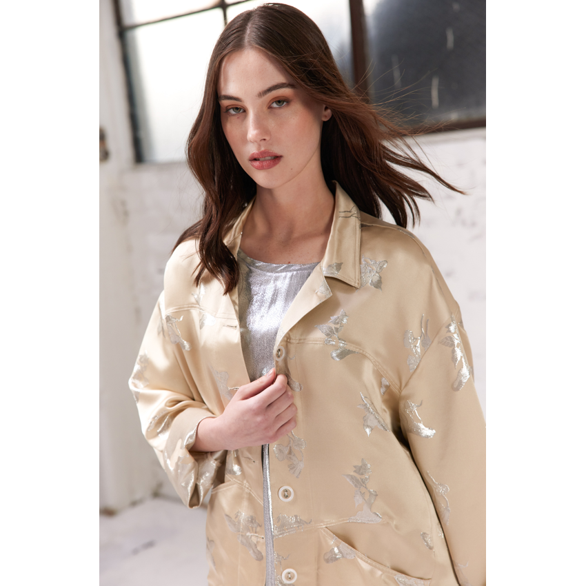 Vale and Ward Ines Jacket - Champagne