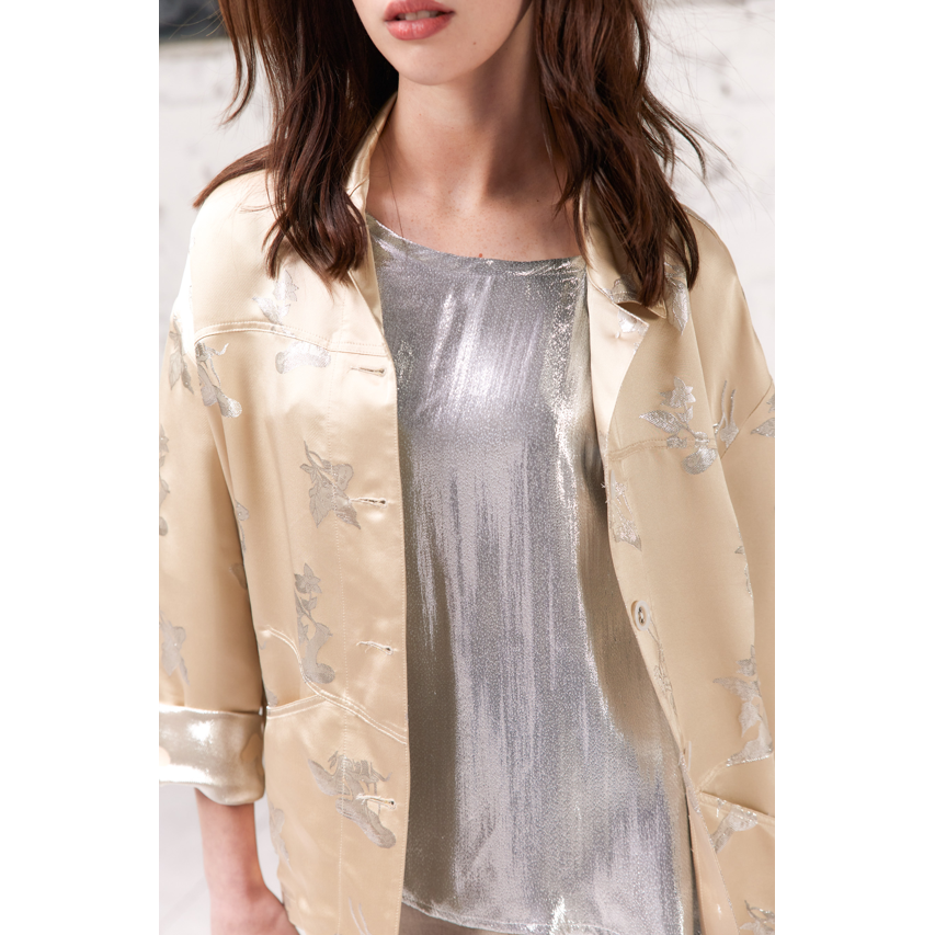 Vale and Ward Ines Jacket - Champagne
