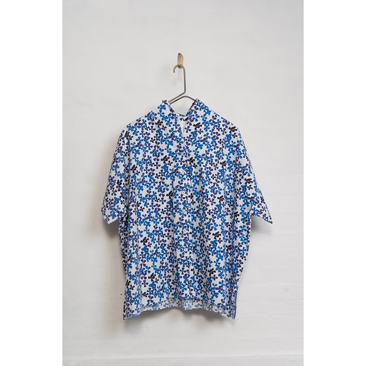 Hannoh + Wessel Samantha Shirt 261 153 - Blue Flowers