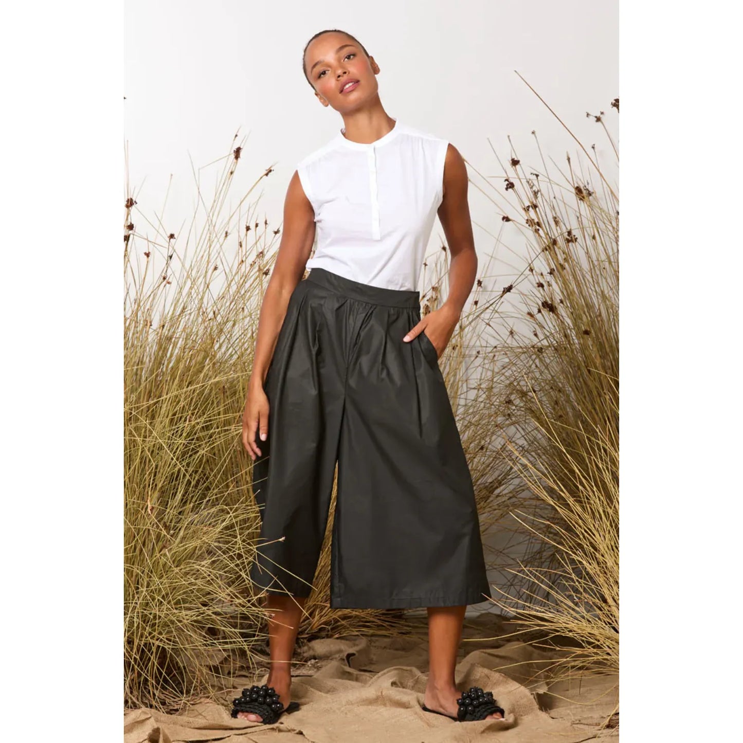 M.A Dainty Stingray Top - White