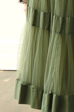 Trelise Cooper Tier Diary Skirt - Moss