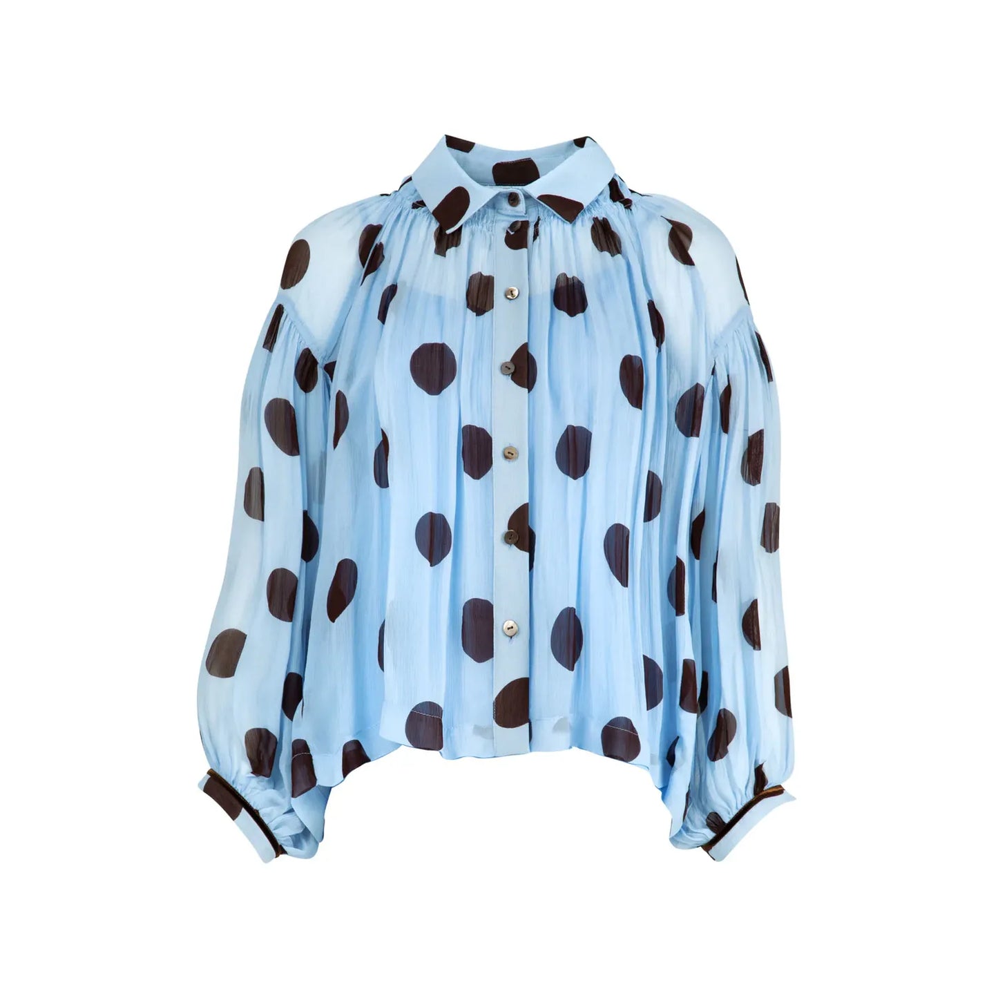 Trelise Cooper Tweedle Dee Blouse - Blue/Spot