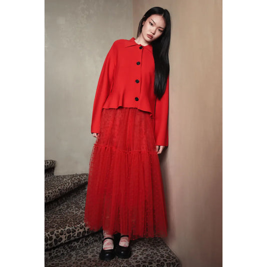 Trelise Cooper Tulley Not Skirt - Red