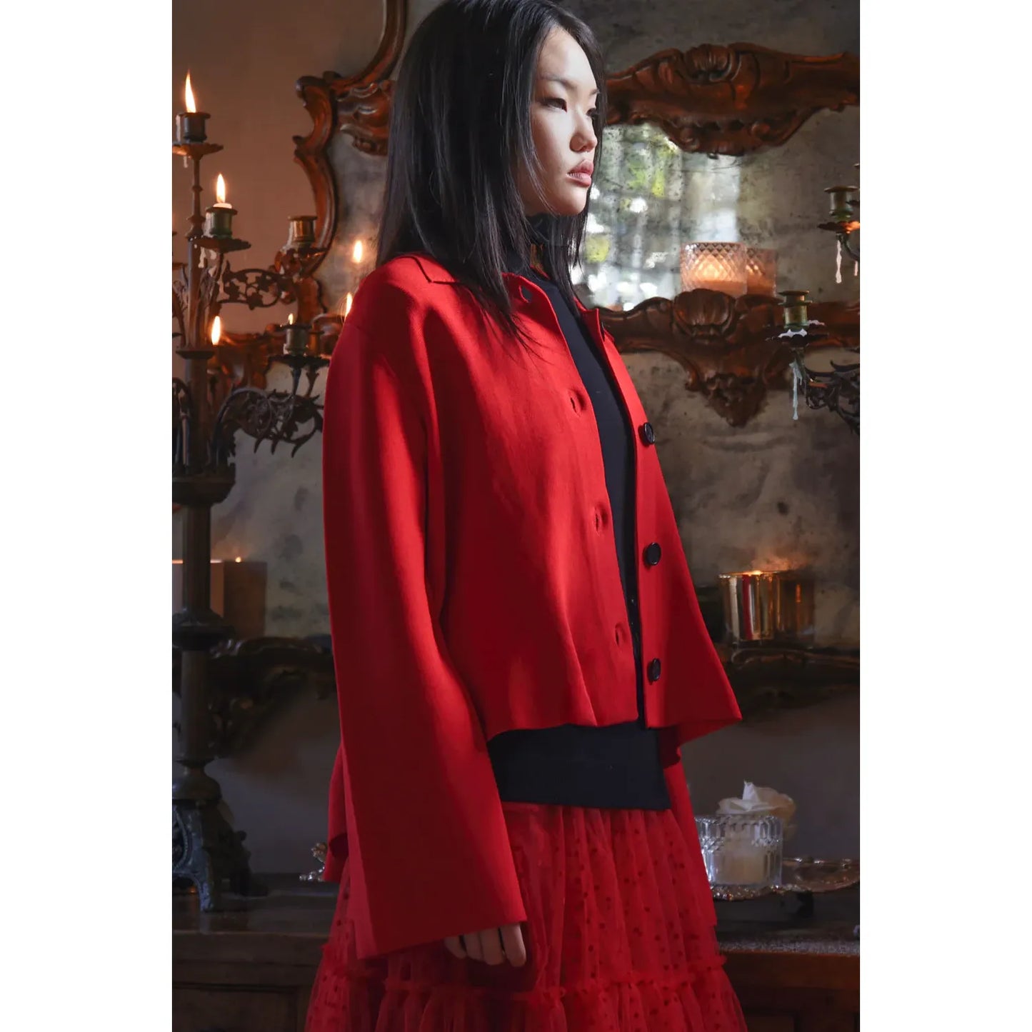 Trelise Cooper Flaring Is Caring Jacket - Red