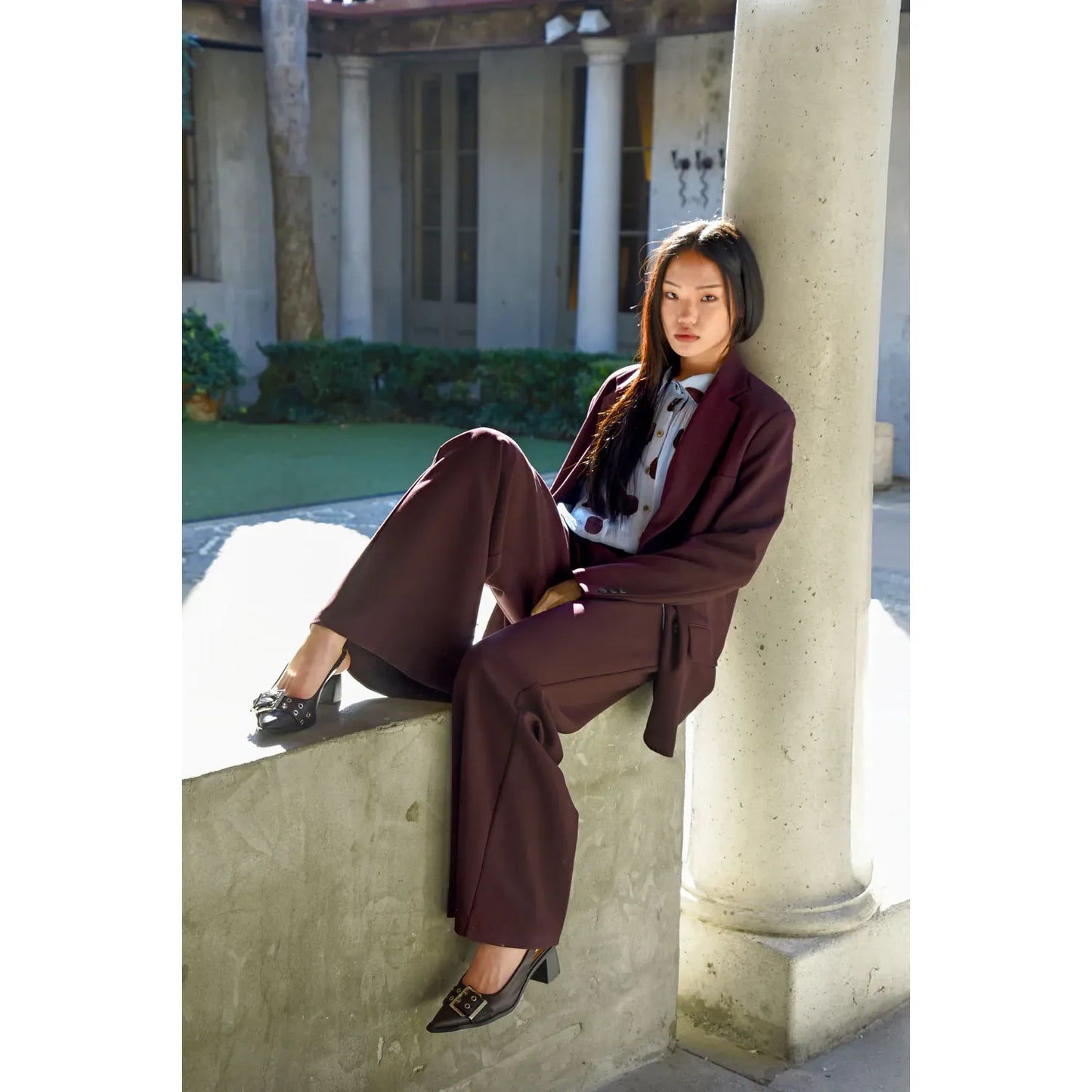 Trelise Cooper Walk And Talk Trouser - Shiraz