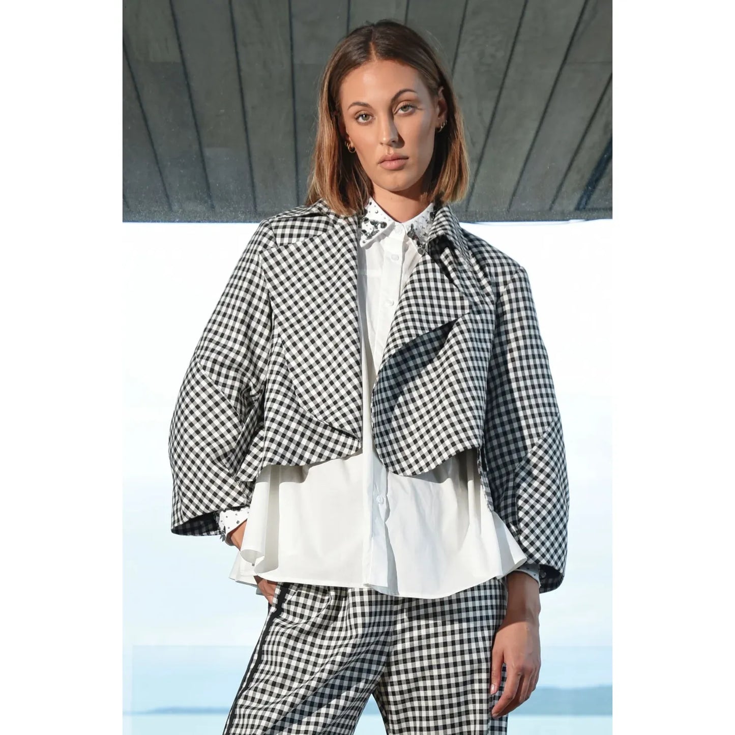 Trelise Cooper Art of Me Jacket - Black/Gingham