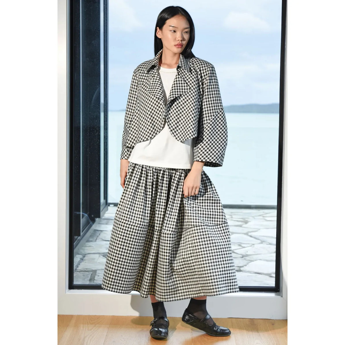 Trelise Cooper Art of Me Jacket - Black/Gingham
