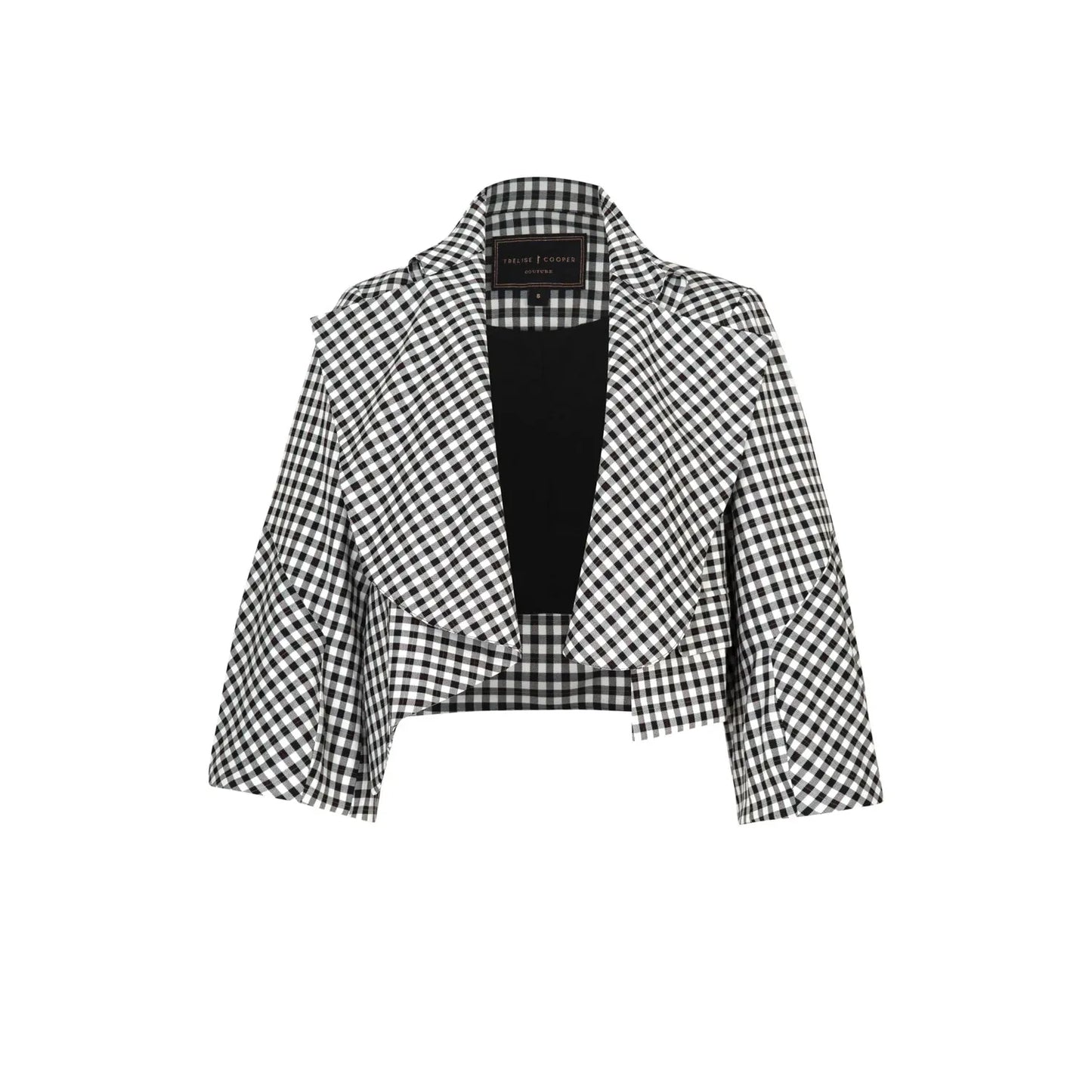 Trelise Cooper Art of Me Jacket - Black/Gingham