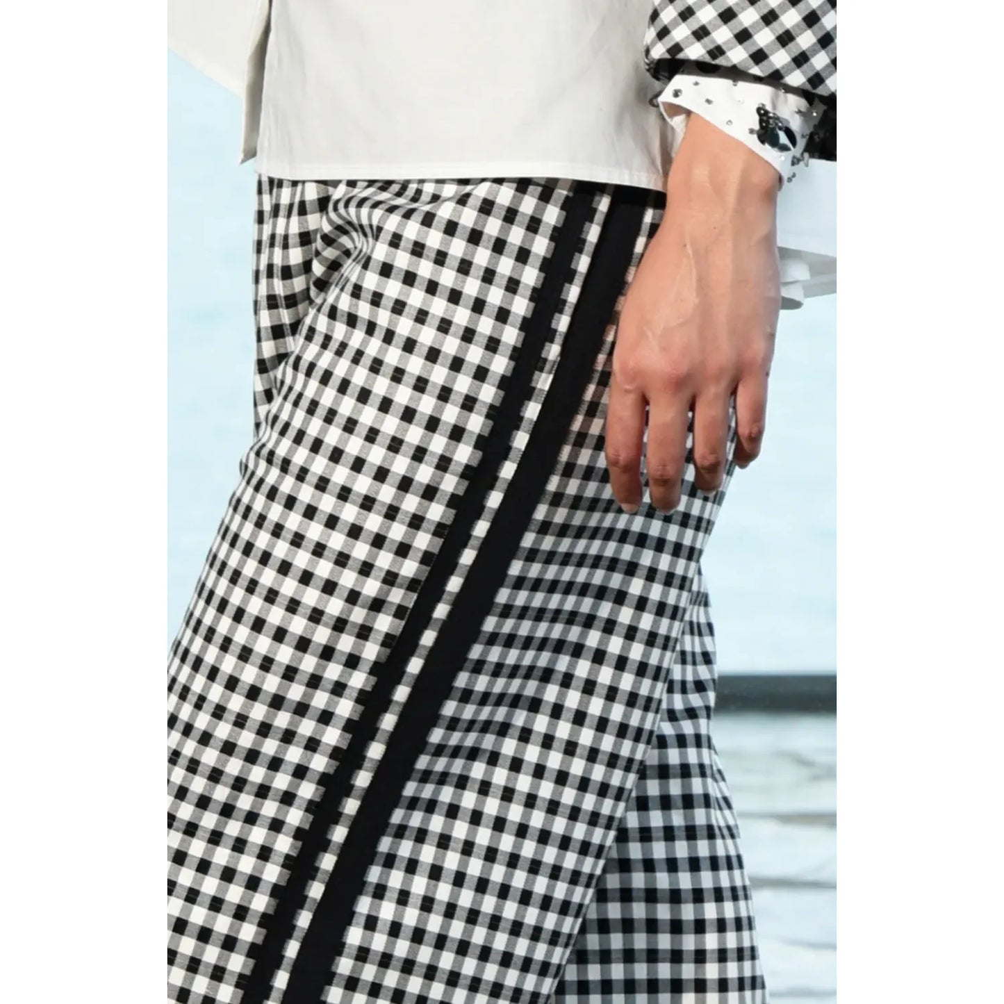 Trelise Cooper Walk and Talk Trouser - Black/White