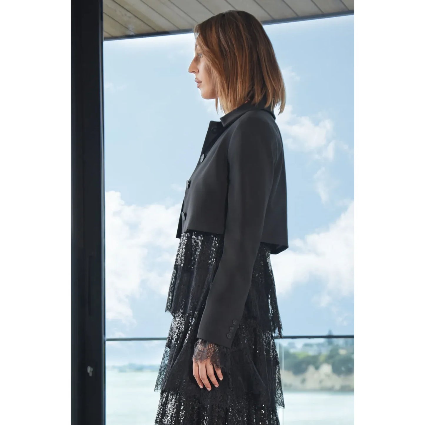 Trelise Cooper Crop at Nothing Jacket - Black