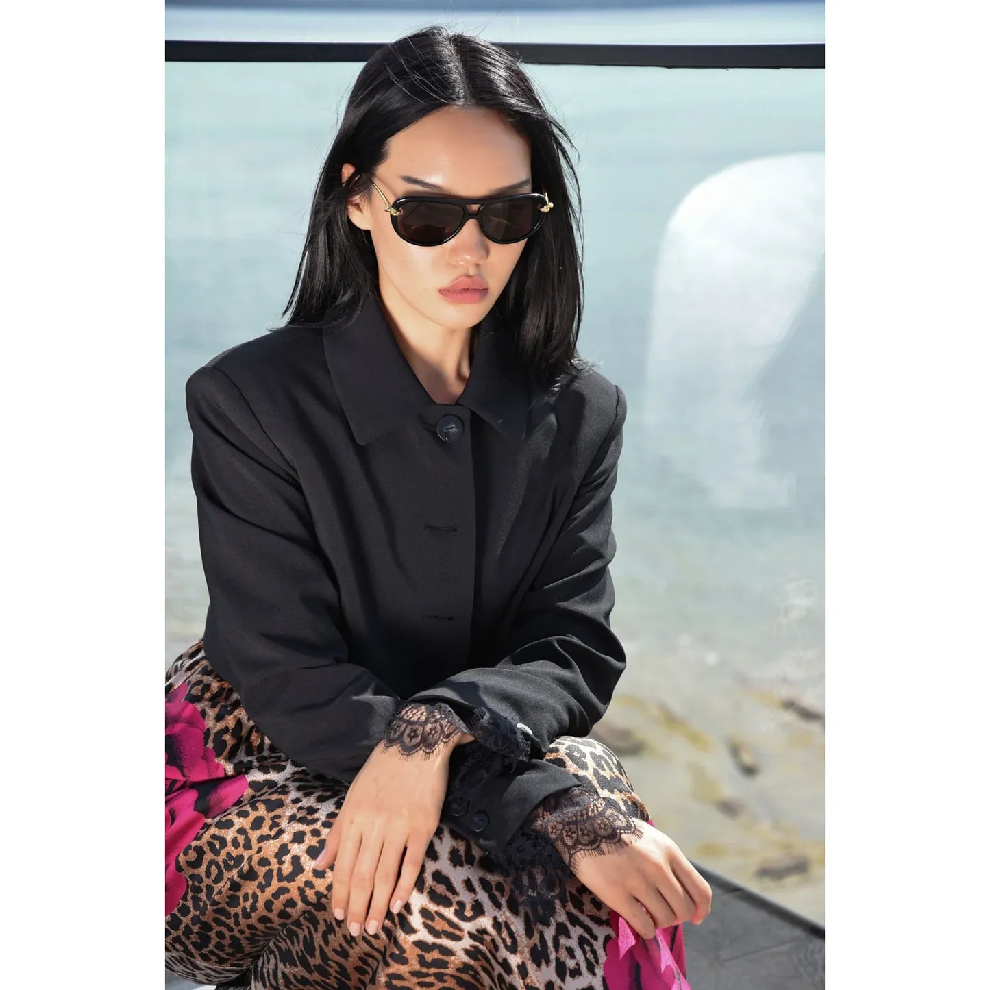 Trelise Cooper Crop at Nothing Jacket - Black