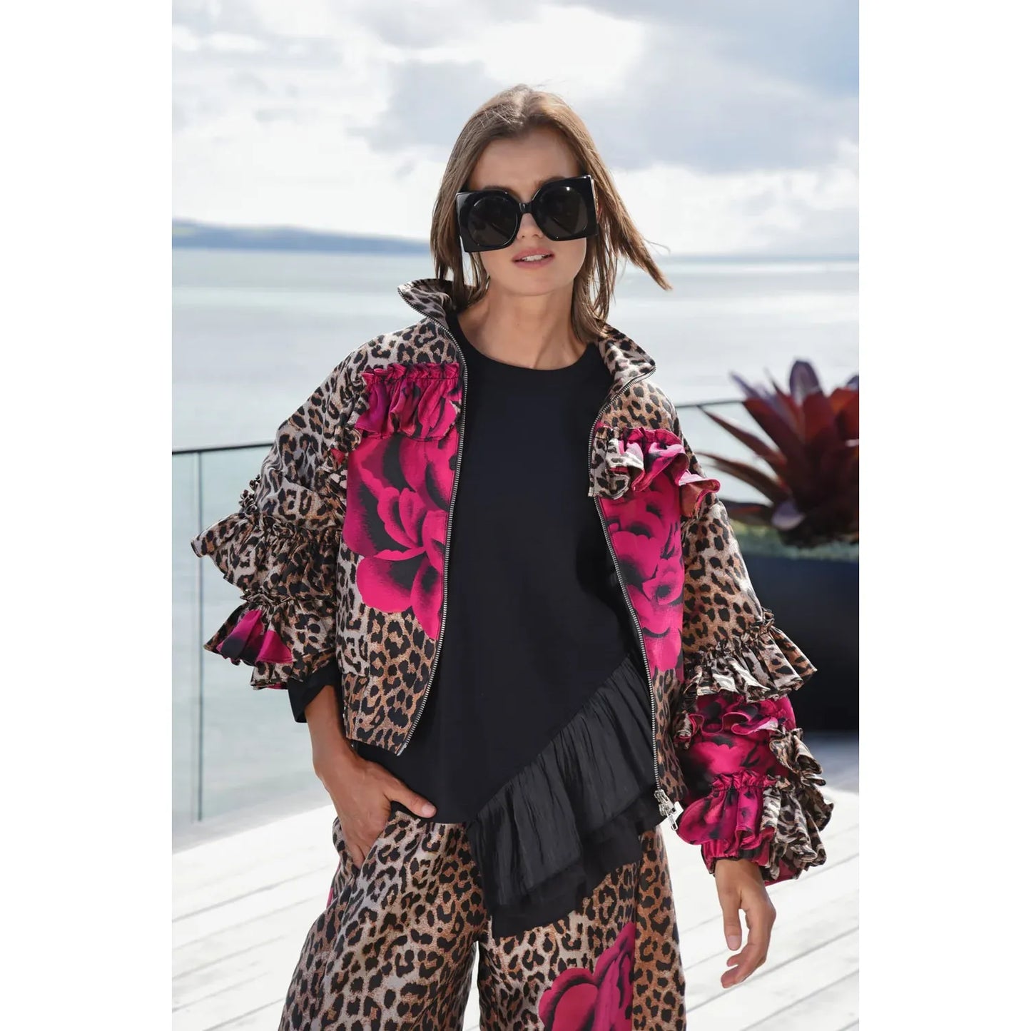Trelise Cooper Ruffle and Go Jumper - Black