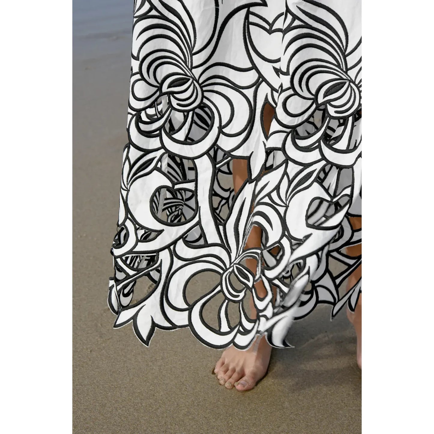 Trelise Cooper Flirty Girl Skirt - White/Black