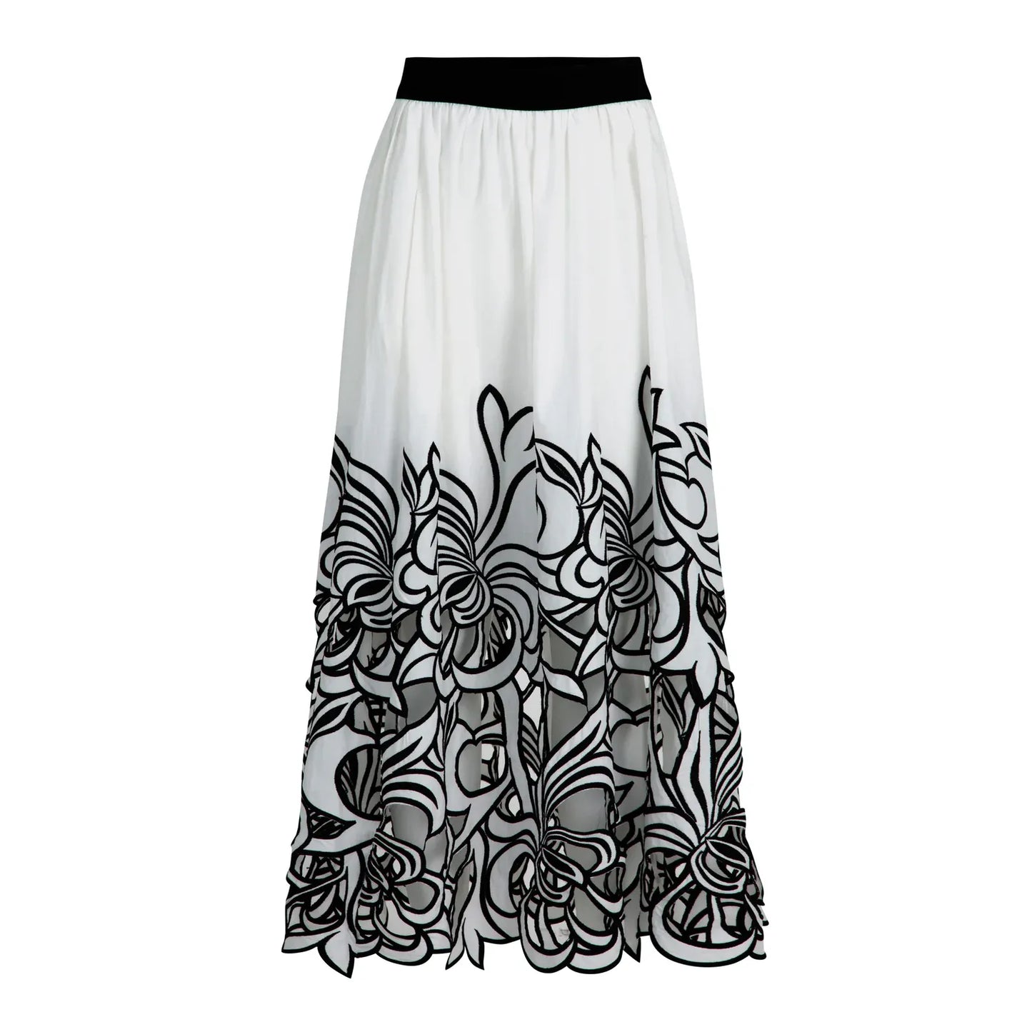 Trelise Cooper Flirty Girl Skirt - White/Black