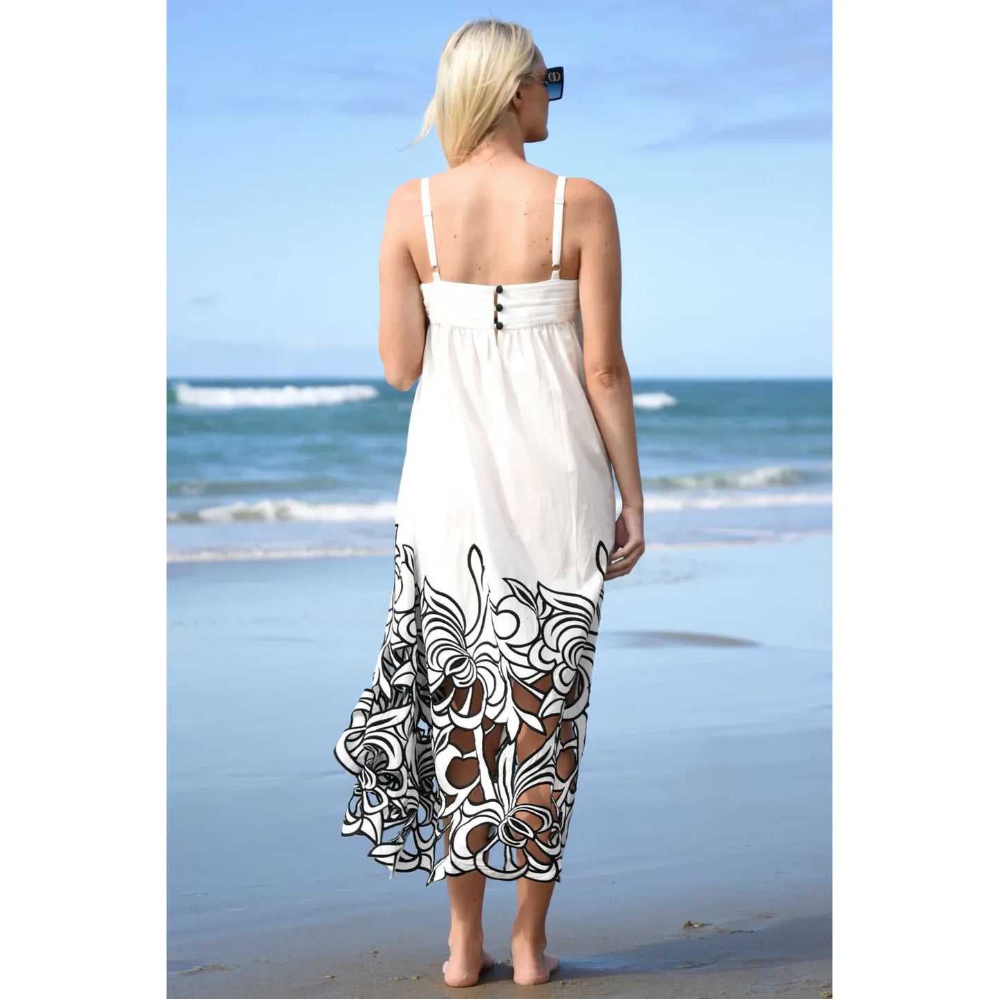 Trelise Cooper Tickle My Fancy Dress - White/Back